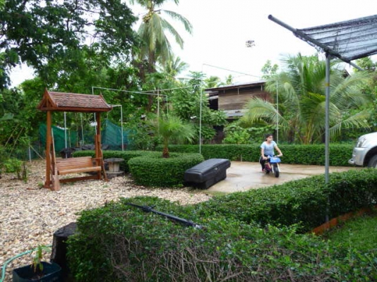 ขายบ้านไม้สักพร้อมที่ดิน