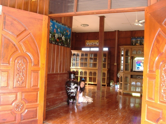 ขายบ้านไม้สักพร้อมที่ดิน