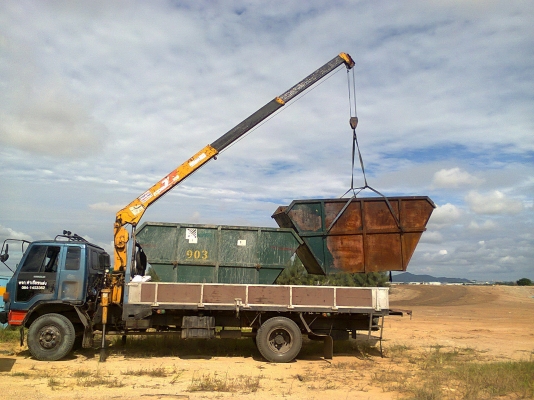 ขาย 6 ล้อใหญ่ อีซุซุ ร๊อคกี้ ติดเครน 3 ตัน ทาดาโน่ 2 ปลอก 3 ชัก