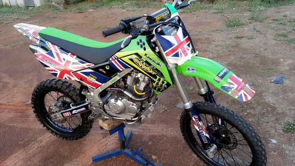 ขาย KLX140 ตามสภาพ เทพๆ หน้า-หลัง KX85 สวยๆ