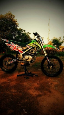 ขาย KLX140 ตามสภาพ เทพๆ หน้า-หลัง KX85 สวยๆ