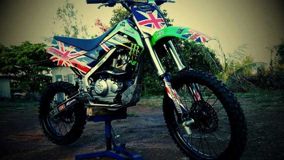 ขาย KLX140 ตามสภาพ เทพๆ หน้า-หลัง KX85 สวยๆ