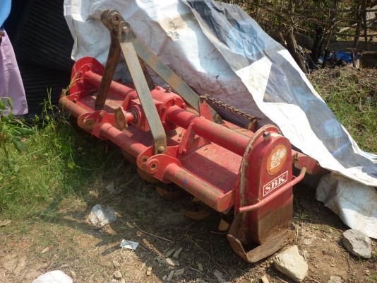 ขายรถไถ YANMAR พร้อมเครื่องสี 35แรง