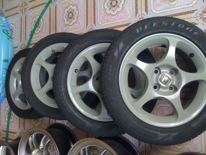 max honda 15 4รู100พร้อมยางดอกหนาๆ