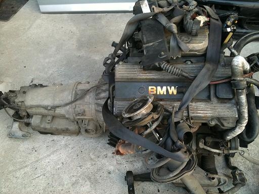 เครื่องยนต์ BMW E36  M42  ยกลง สภาพสวยคับ  ใช้งานได้เลยคับ