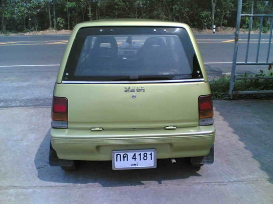 ขาย DAIHATSU MIRA สีเขียว ทะเบียนพร้อมโอนเครื่องดีเงียบ แอร์เย็น ภายในดีเบอะไม่ขาด ขาย 68000 บาท