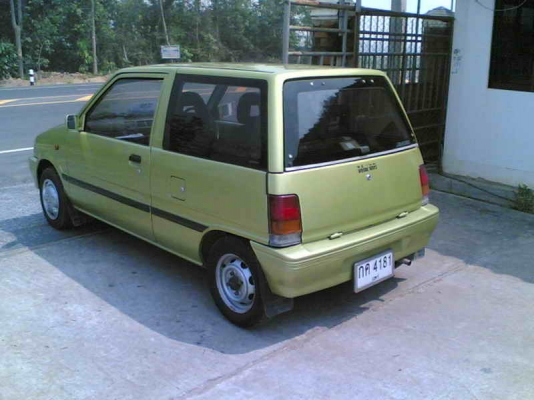 ขาย DAIHATSU MIRA สีเขียว ทะเบียนพร้อมโอนเครื่องดีเงียบ แอร์เย็น ภายในดีเบอะไม่ขาด ขาย 68000 บาท