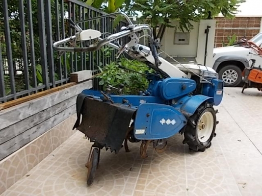 รหัส:12000764รถพรวนดินเดินตามใช้เครื่องเบนซิลKF640ขนาด6.5PSโรตารี่ปรับLow-Hiได้กว้าง65cm.