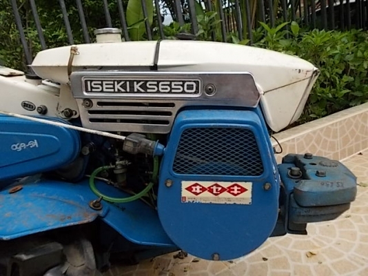 รหัส:12000764รถพรวนดินเดินตามใช้เครื่องเบนซิลKF640ขนาด6.5PSโรตารี่ปรับLow-Hiได้กว้าง65cm.