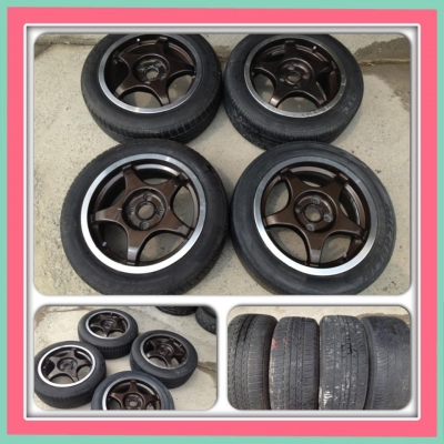 ขายแม็กซ์มือ2 ลายOZ ขอบ15 4รู100 +ยาง ราคา 6300 บ. ถูกกกกกกมาก**