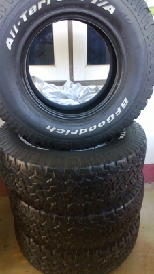 ยางall  BF 265-75-16 ดอกสวยๆ