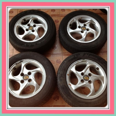 ขายแม็กซ์มือ2 ขอบ14 4รู100 +ยางราคา 2500 บ. ถูกกมากก**