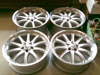 ล้อ BMW - HARTGE ขนาด 22 นิ้ว ล้อหน้า9.5 ET35 ล้อหลัง 10.5 ET 28 ราคาต่อรองได้