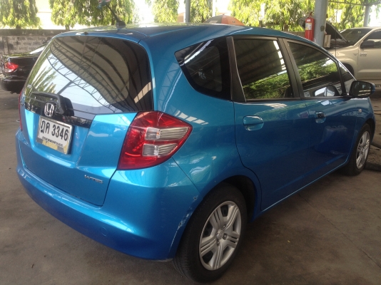 HONDA, JAZZ 1.5 i-VTEC S ปี 2010 สีน้ำเงิน เกียร์ออโต้