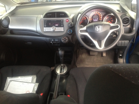 HONDA, JAZZ 1.5 i-VTEC S ปี 2010 สีน้ำเงิน เกียร์ออโต้