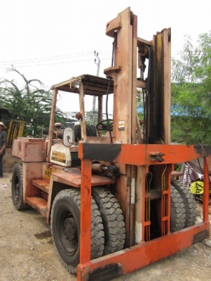 ขาย--รถยกโฟล์ทลิฟท์ KOMATSU: FD80H-5 ไม่มีงา ขนาด 8 ตัน เครื่องดีพร้อม ใช้งานได้ปกติทุกระบบ ของมือสองจากญี่ปุ่น