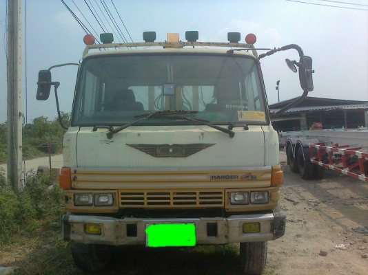 HINO FF EH700 เครน (เฮี๊ยบ ) ยี่ห้อ TADANO 3 ตัน 2 ปลอก 3 ชัก