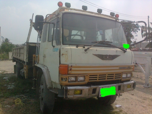 HINO FF EH700 เครน (เฮี๊ยบ ) ยี่ห้อ TADANO 3 ตัน 2 ปลอก 3 ชัก