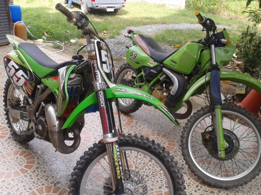 ขายรถวิบาก KX 125 ปี 03และ KMX ปี 90 ขายรถวิบาก KX 125 ปี 03และ KMX ปี 90