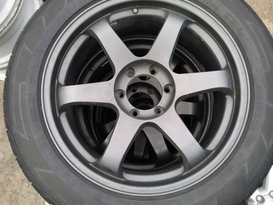 แม็กพร้อมยางTE37ขอบ20"