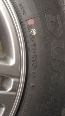 ขายยางถอดจากรถป้ายแดงคับ ขอบ16 6 รู ขายยางถอดจากรถป้ายแดงคับ ขอบ16 6 รู