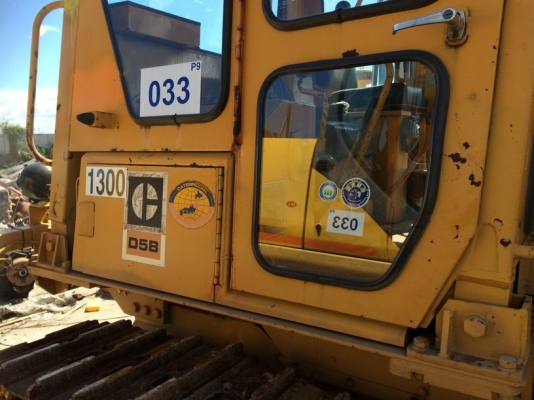 CAT D5B SN: 47X0323 ใช้งาน 5168 ชม. นำเข้าจากญี่ปุ่น ไม่เคยใช้งานในไทย ถึงไทยแล้วครับ