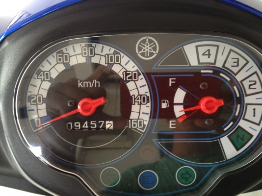 Spark115i สต๊าดมือ วิ่ง9000 ปี57 (ของแถม 4 รายการ)