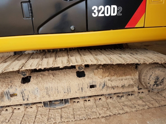 ขายดาวน์รถแบ็คโฮ CAT 320D2.  รถสวยพร้อมใช้งานชั่วโมงน้อย