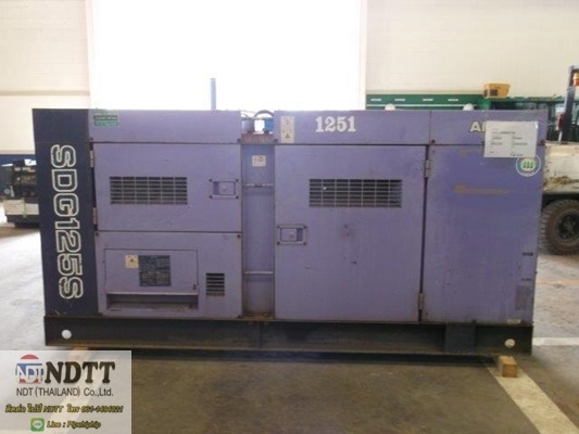 ขายเครื่องปั่นไฟ AIRMAN SDG125S นำเข้าญี่ปุ่น 061-419-4021 ไปป์ครับ