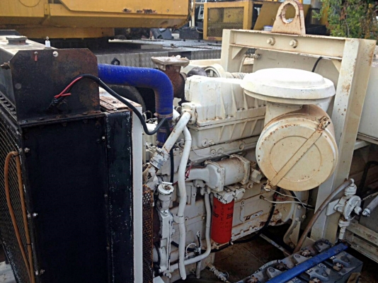 ขาย 2 ชุด เครื่องปั่นไฟ Caterpillar 3306DITA ขนาด 185&amp;200Kva