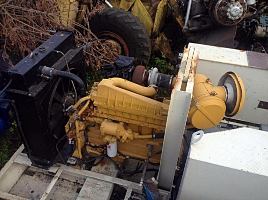 ขาย 2 ชุด เครื่องปั่นไฟ Caterpillar 3306DITA ขนาด 185&amp;200Kva