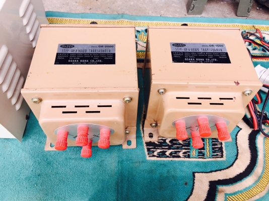 ขายหม้อแปลงไฟ 220v เป็น 110v ตัวละ 2000