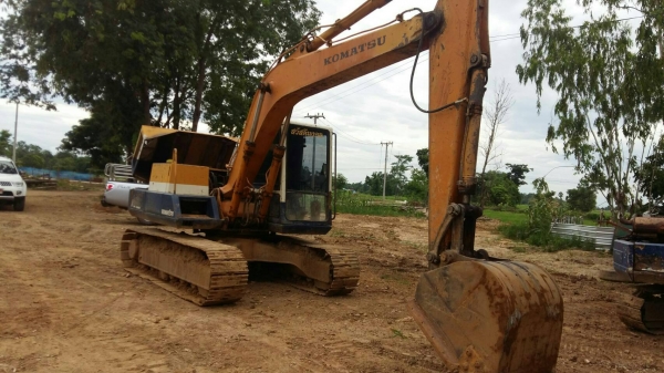 ขายด่วน KOMATSU PC120-3 สภาพสวย เตรื่องปั้มดีเยี่ยม โซ่ช่วงล่างเต็ม รถสวย เอกสารสัญฐาซื้อขาย