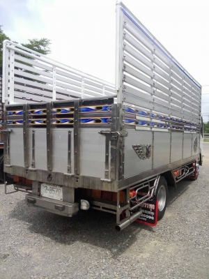 ขายรถบรรทุกหกล้อ ISUZU NPR เครื่อง 150 แรง ปี 55 กระบะคอกมิเนียม ช่วงยาว 5.50 เมตร ทะเบียนพร้อม