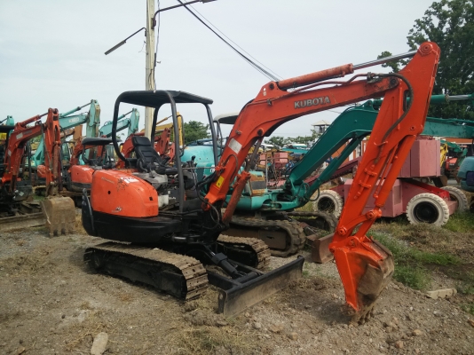 ขายรถขุดคูโบต้า KX91-3S2 ตามสภาพ ปั้มดี เครื่องดี สภาพพร้อมใช้สุดๆ