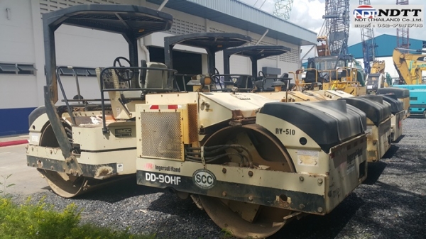 รถบด Ingersollrand DD-90HF หน้าเหล็ก-หลังเหล็ก  ขนาด 10 ตัน