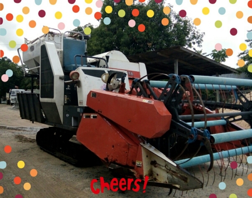 ขายรถเกี่ยวข้าวคูโบต้าDC 60 พลัช เล่มพร้อม