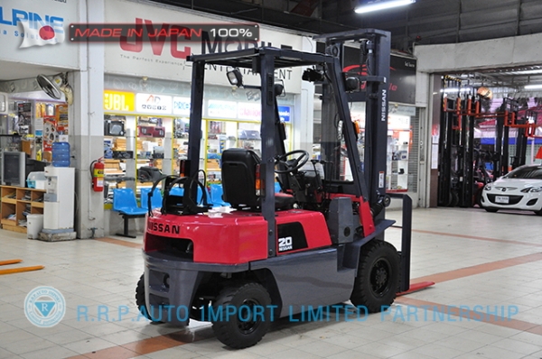 ขายรถโฟล์คลิฟท์มือสองNISSAN รุ่น UJ02-111746 ราคา 195,000 บาท นำเข้าจากประเทศญี่ปุ่น 100\% ไม่เคยใช้งานในไทย