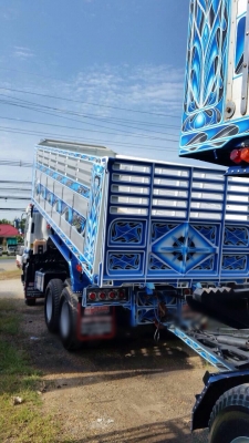 ขายรถพ่วงด้มพ์ Isuzu เครื่อง 360 แรง ปี 53 กระบะดัมพ์อู่สหกิจ ลูก 3 เพลาแท้ ทะเบียนพร้อม