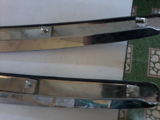 คิ้วชุบฝากระโปรงหน้า ISUZU All new -Vcross