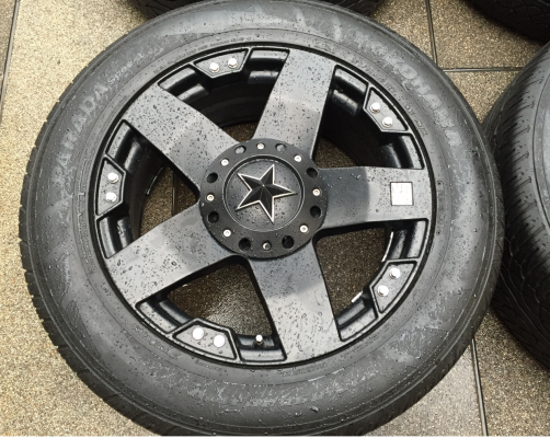 ล้อ USA ขอบ20 พร้อมยาง Yokohama 275 55 20 ปี14 ดอกเต็ม ใช้งานน้อย