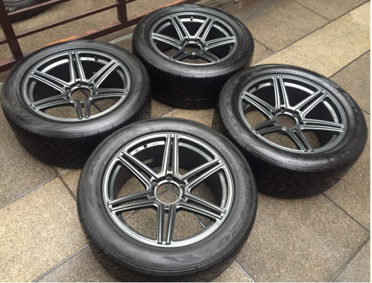 ล้อ Lenso Project D ขอบ20 พร้อมยาง Nitto 420s 265 50 20 ปลายปี13 ดอกเต็ม ใช้งานน้อย ราคาไม่แพง