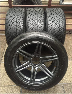 ล้อ Lenso Project D ขอบ20 พร้อมยาง Nitto 420s 265 50 20 ปลายปี13 ดอกเต็ม ใช้งานน้อย ราคาไม่แพง