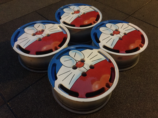 ล้อแท้ Hayachi ขอบ15 สภาพสวย หายาก Made in Japan ล้อแท้ Hayachi ขอบ15 สภาพสวย หายาก Made in Japan