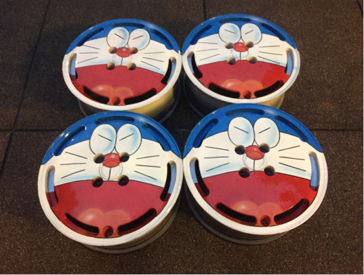 ล้อแท้ Hayachi ขอบ15 สภาพสวย หายาก Made in Japan