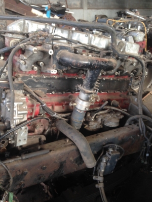 ขายเครื่องยนต์HINO K13C พร้อมชุดแก้ส 10ถัง