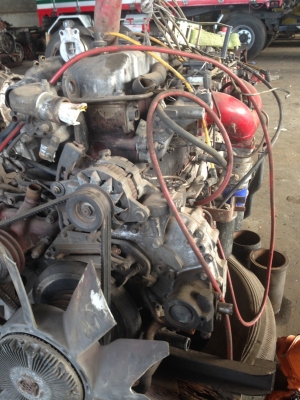 ขายเครื่องยนต์HINO K13C พร้อมชุดแก้ส 10ถัง