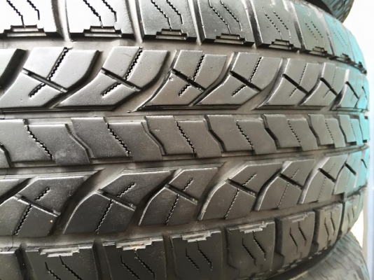 ขายยาง YOKOHAMA GEOLANDAR A/T-S 265-60-18 ปี14 ดอกหนาจัด ยางนิ่ม ชุดละ 9,900 บาท