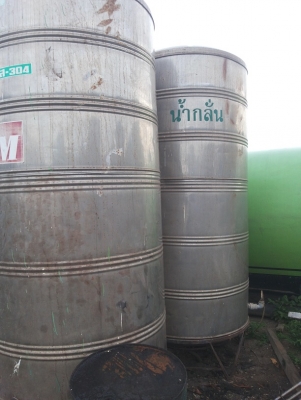 ขายถังน้ำสแตนเลสขนาด 4000 ลิตรสภาพสวย ขายถังน้ำสแตนเลสขนาด 4000 ลิตรสภาพสวย