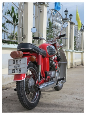 Honda CD125E ทะเบียนเล่มเขียวไม่ขาดต่อ2560